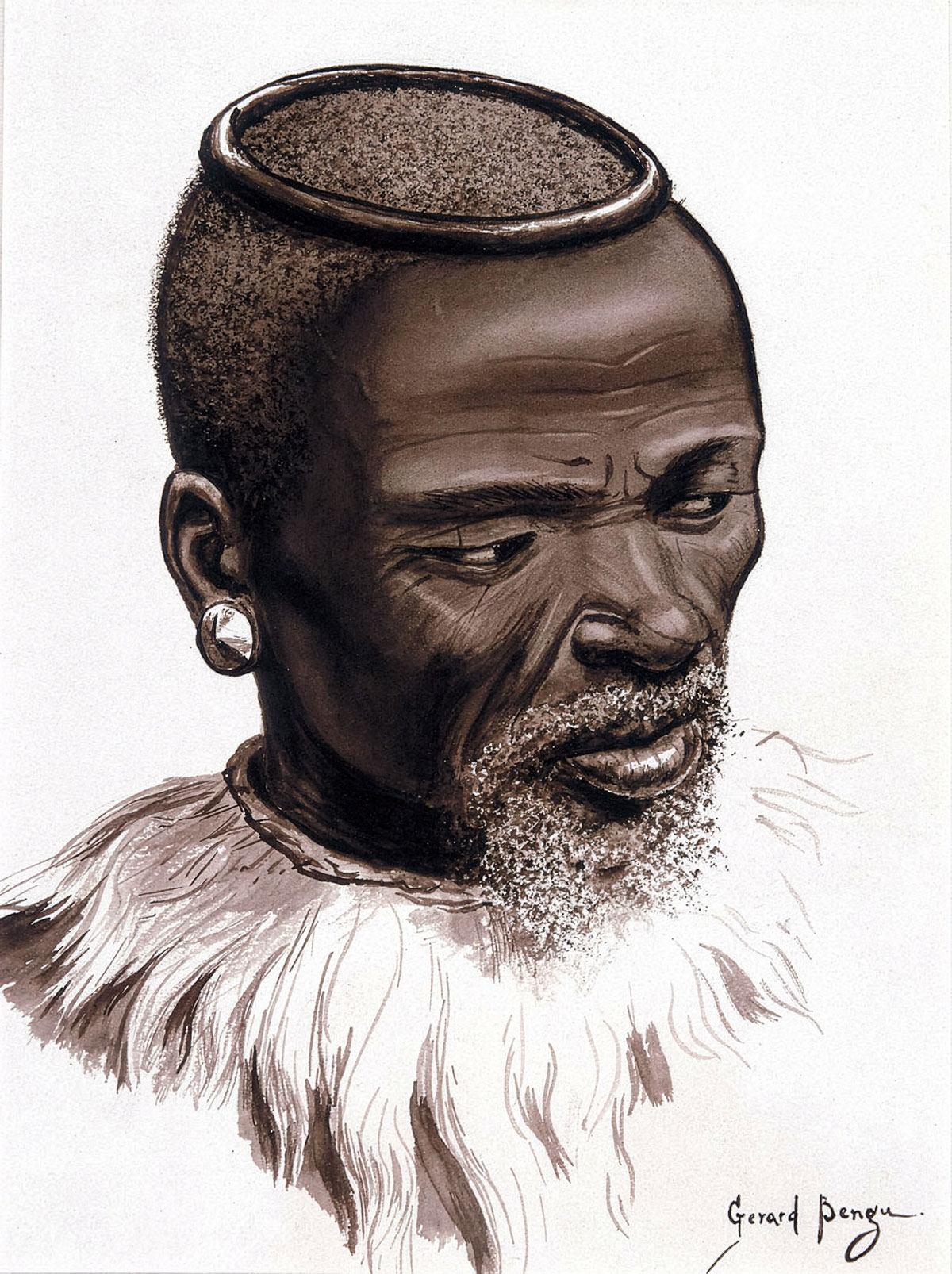 Gerard Bhengu – Man with a head ring