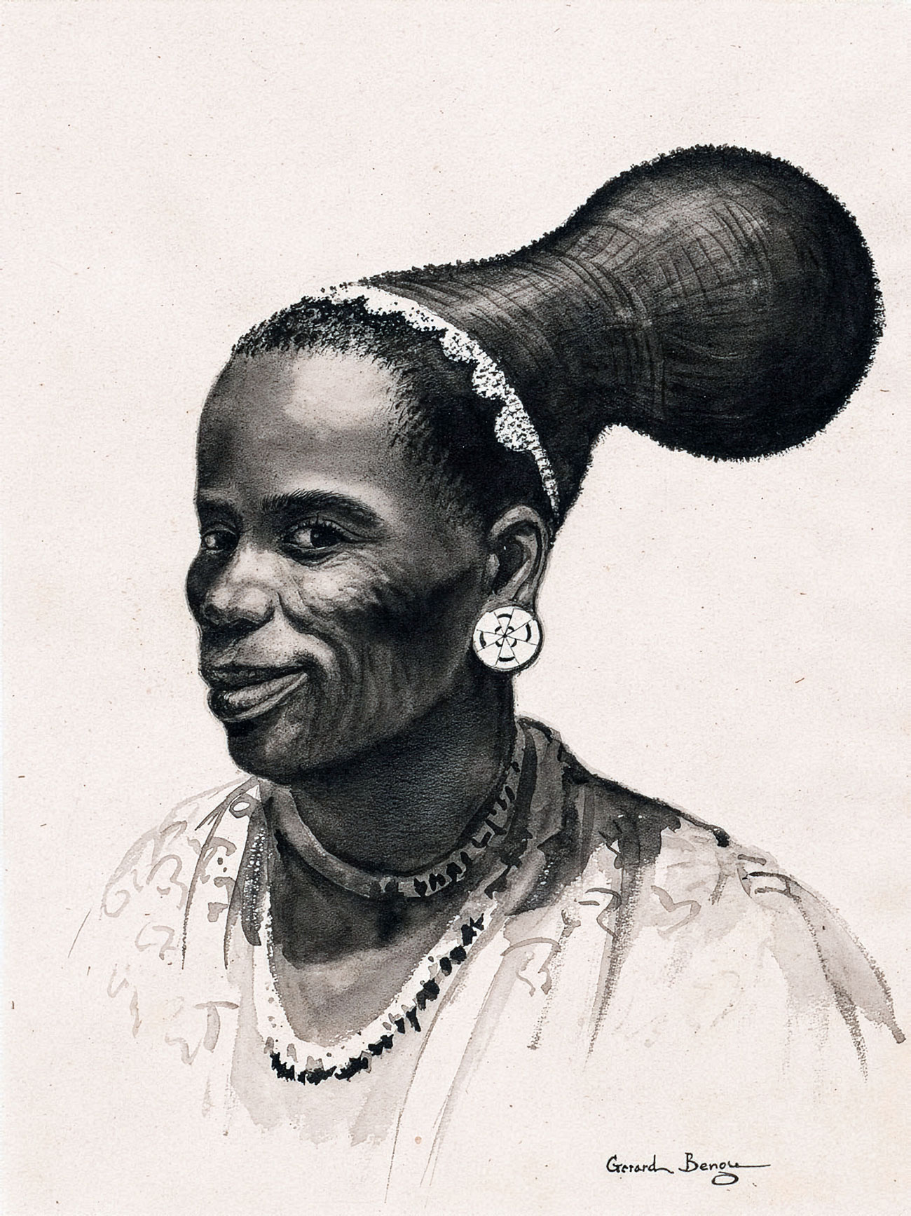 Gerard Bhengu – Zulu woman “isicholo”