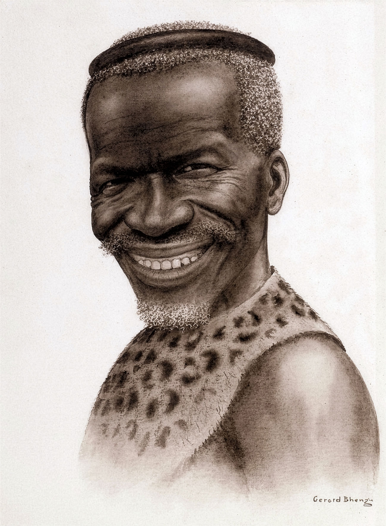 Gerard Bhengu – Portrait of a man
