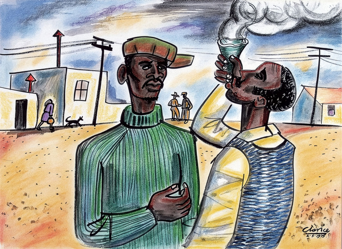 Peter Clarke – The chilum smokers (1975)