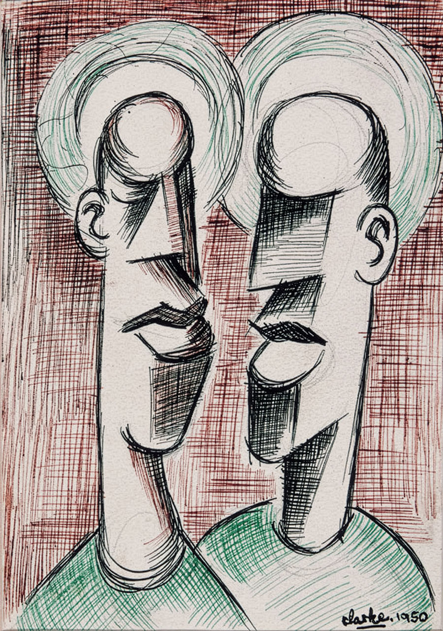 Peter Clarke – Two heads (1950)