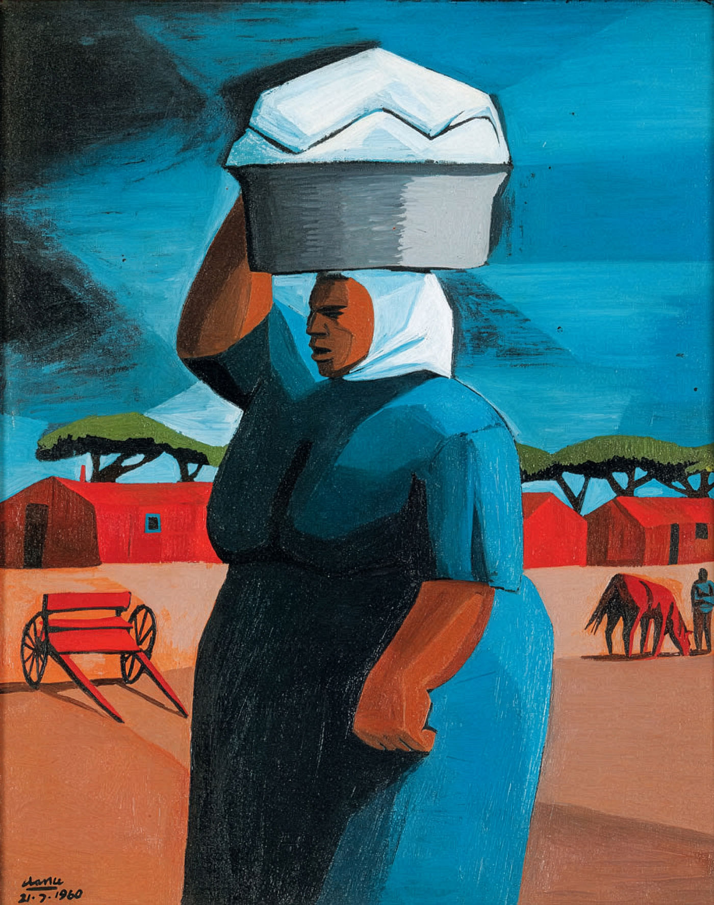 Peter Clarke – The washerwoman (1960)