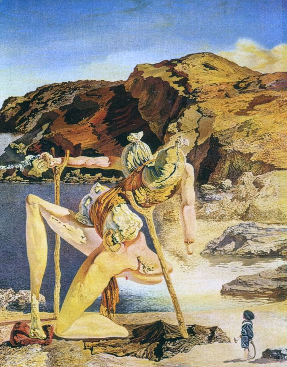 Salvador Dali – The Spectre of Sex Appeal (1934)