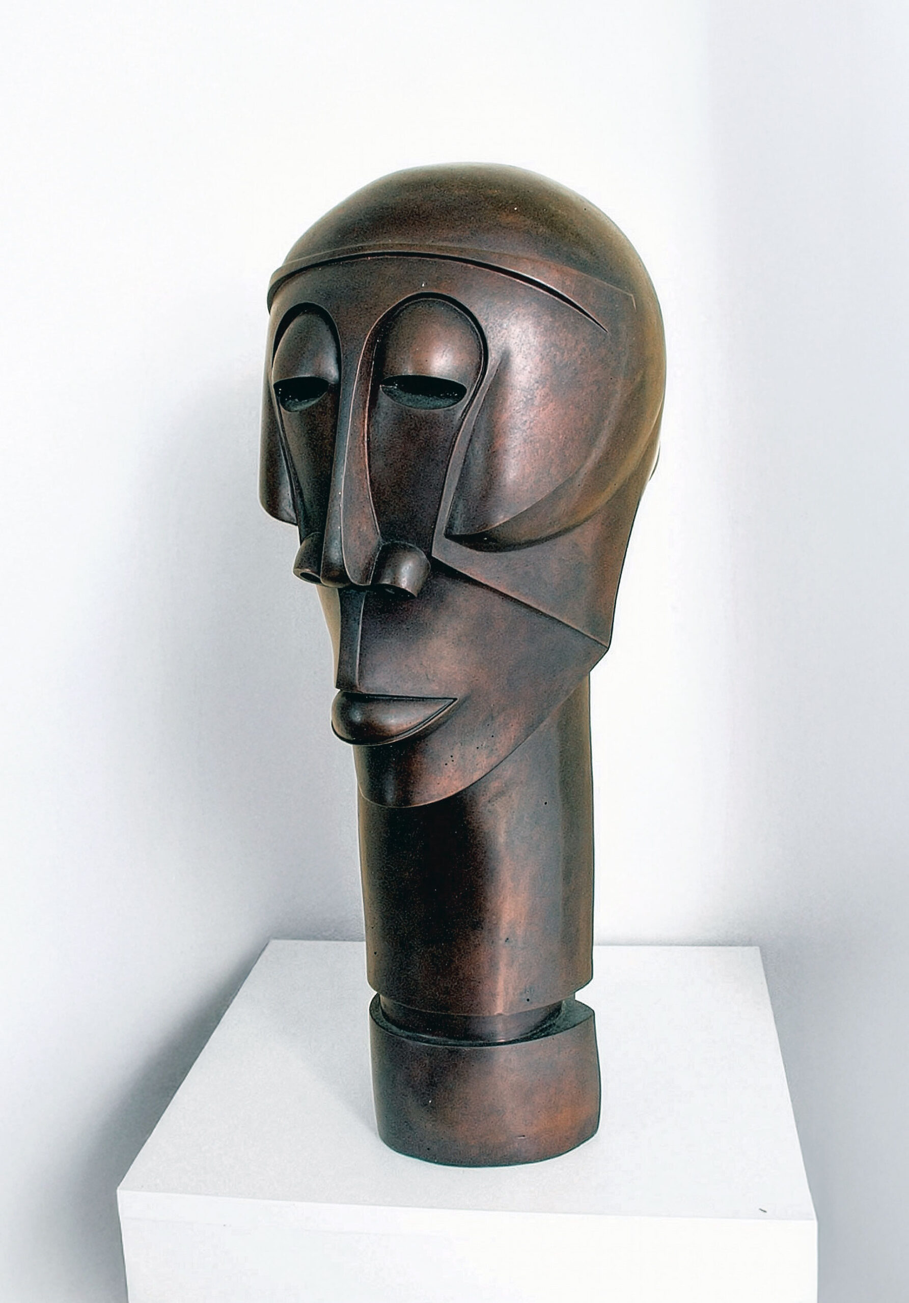 Dumile Feni – Head. Bronze, 52 cm