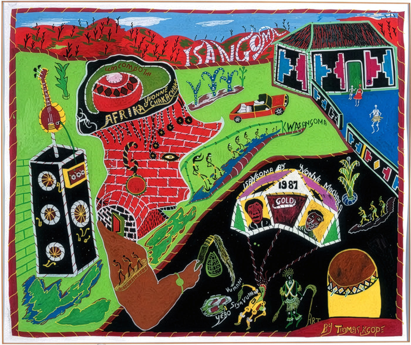 Thomas Kgope – Afrika: Yvonne Chaka Chaka (1987)