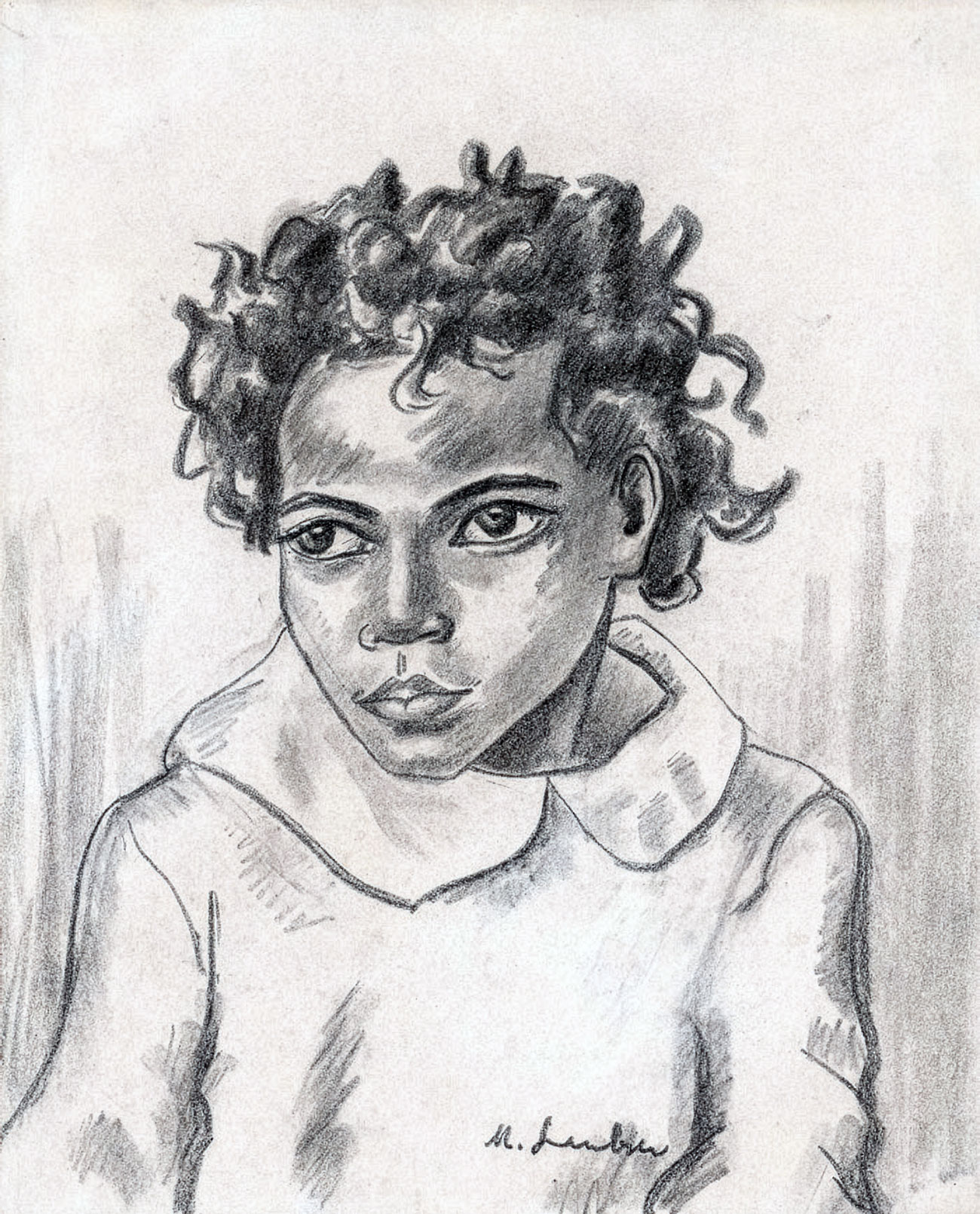 Maggie Laubser – Malay girl