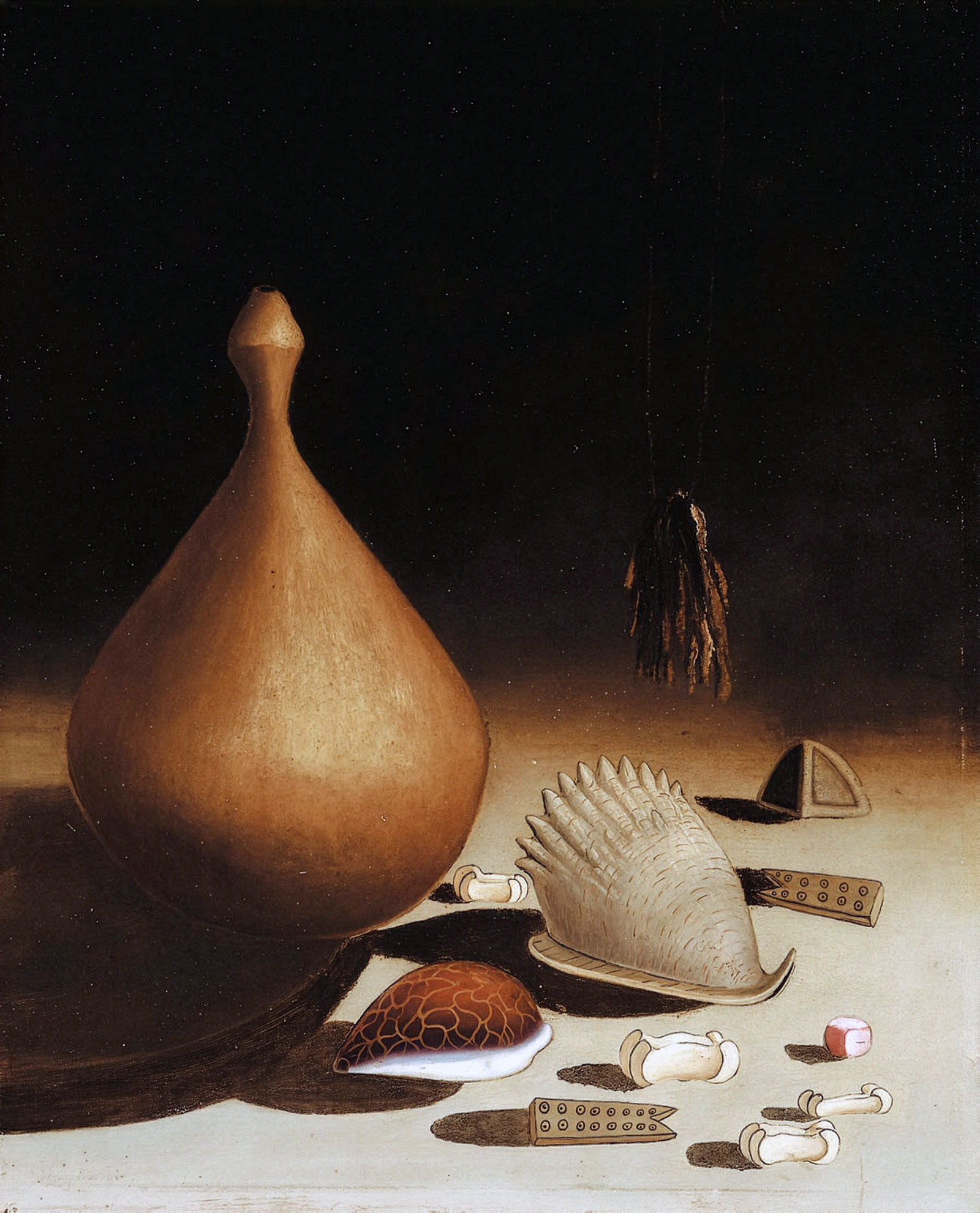 Simon Lekgetho – Divination objects with calabash (1964)