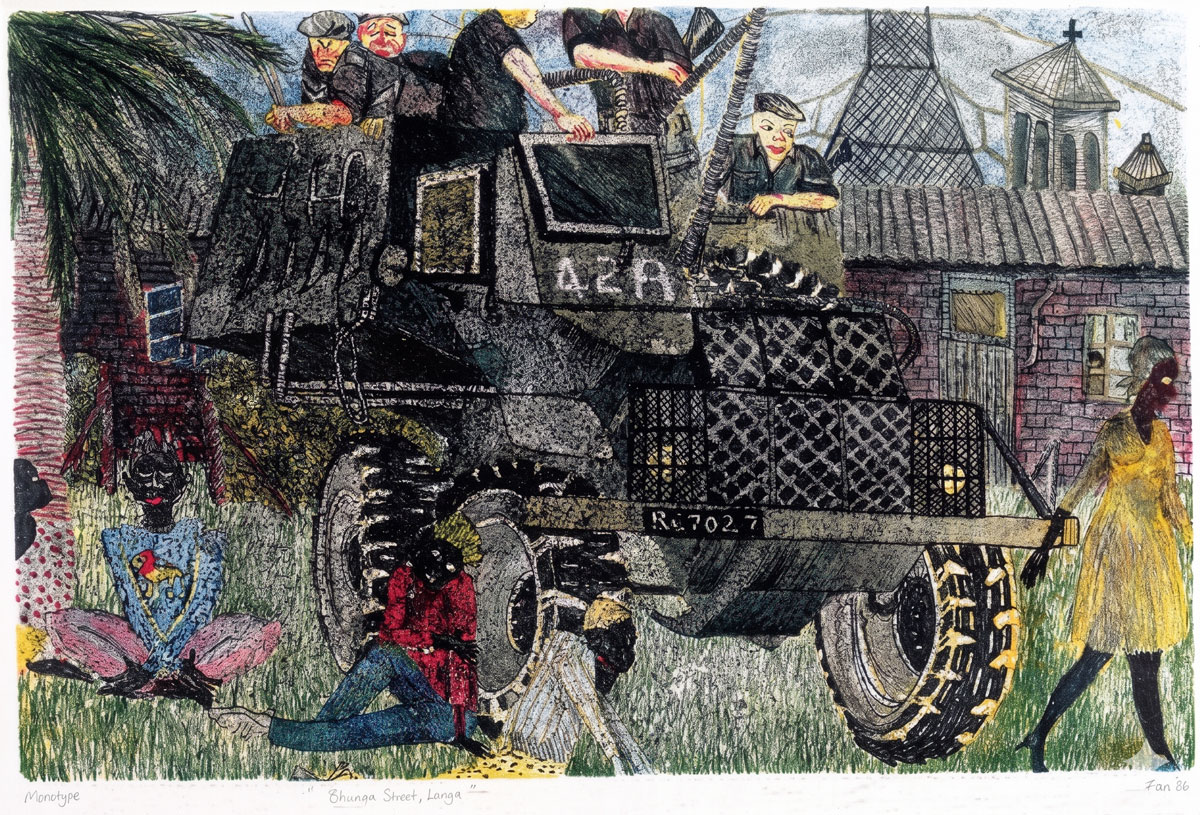 Zan Louw – Bhunga Street, Langa (1986)