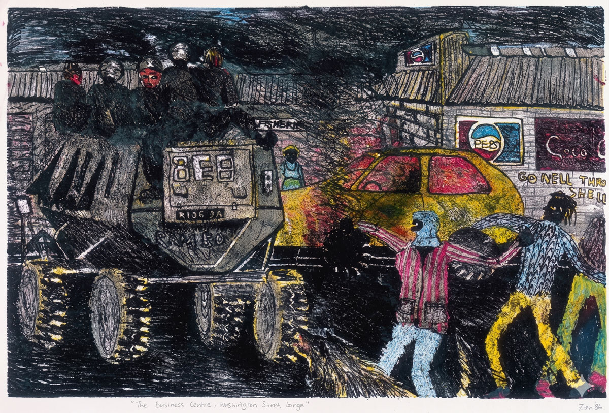 Zan Louw – The Business Centre, Washington Street, Langa (1986)