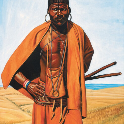Enos Makhubedu – African herder (1974)