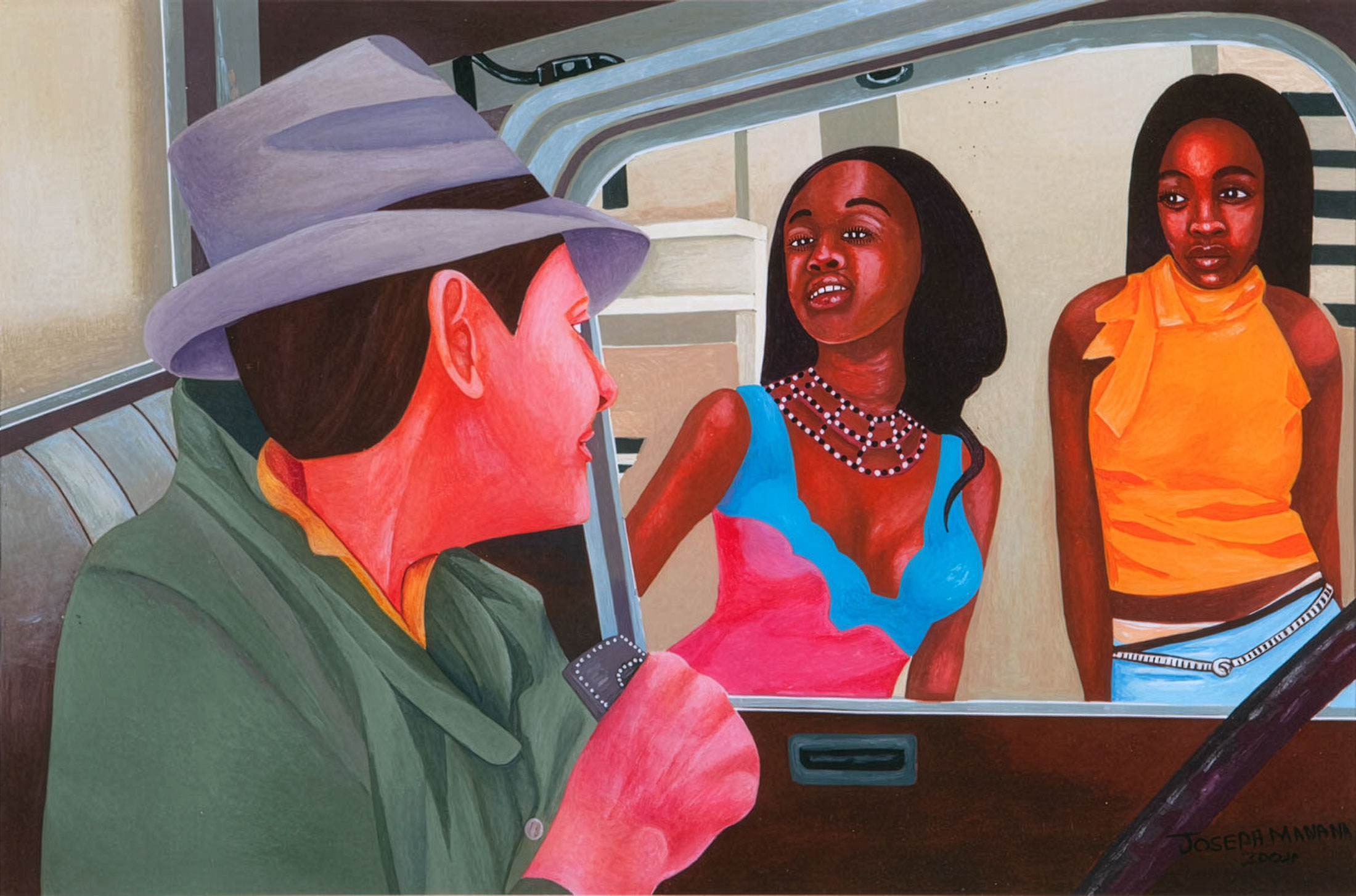 Joseph Manana – Window at night (2004)