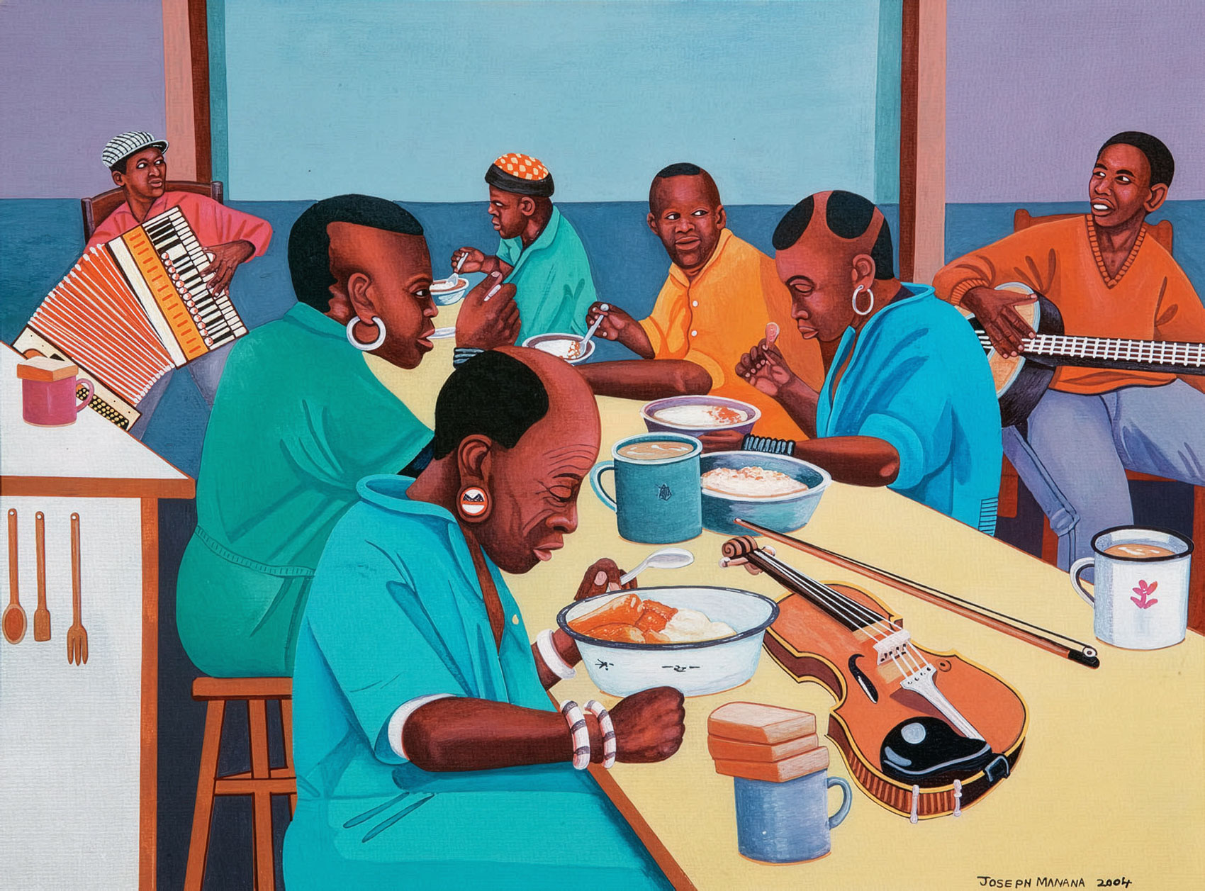 Joseph Manana – Hostel dwellers (2004)