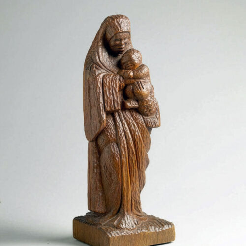 Ernest Mancoba – Mater Christi (Virgin and Child, 1934)