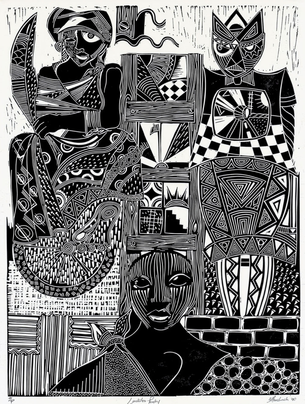Billy Mandindi – Ladder poetry (1990)