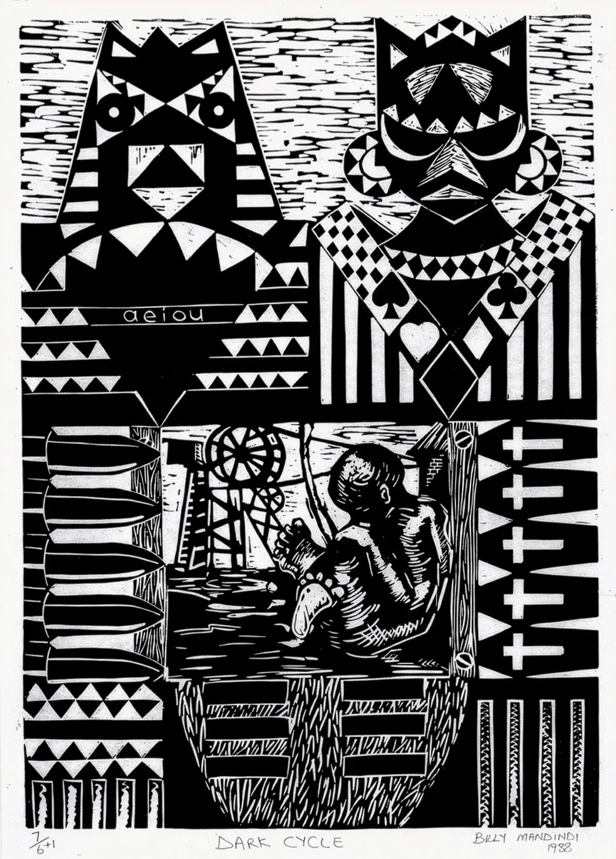 Billy Mandindi – Dark cycle (1988)