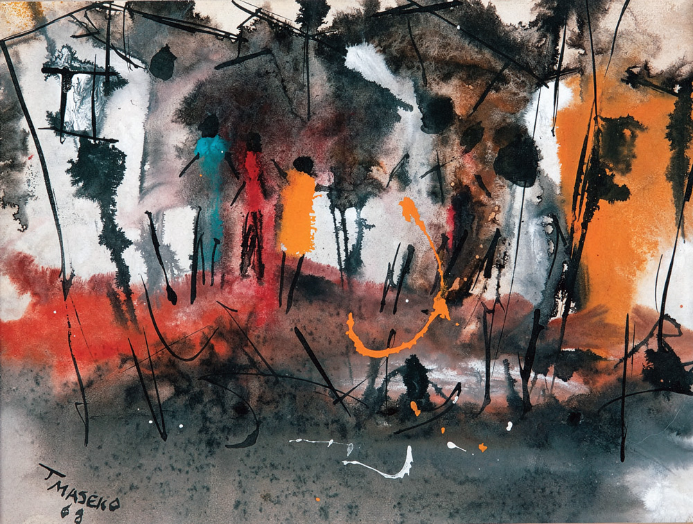 Joe Maseko – Urban landscape (1968)