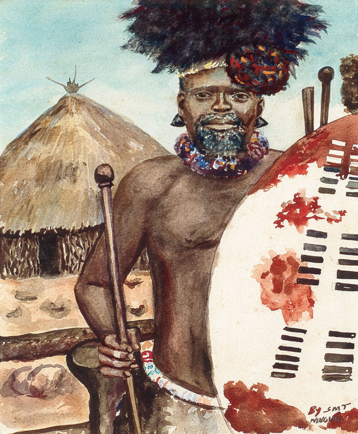 Simon Mnguni – Zulu warrior