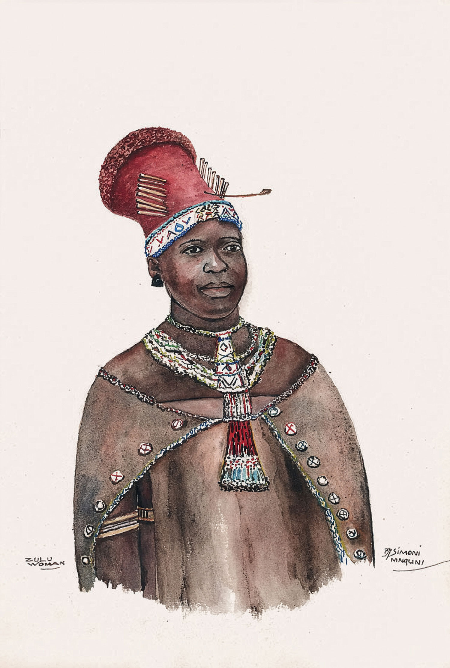 Simon Mnguni – Zulu woman