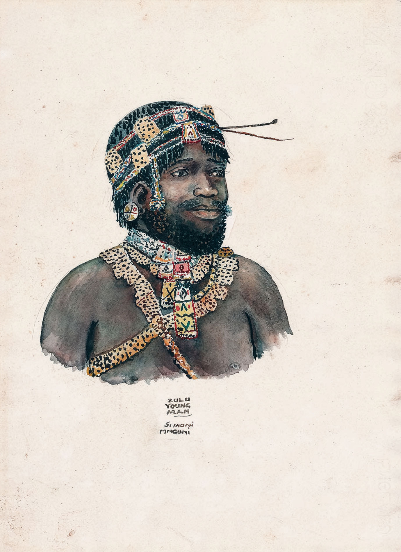 Simon Mnguni – Zulu young man