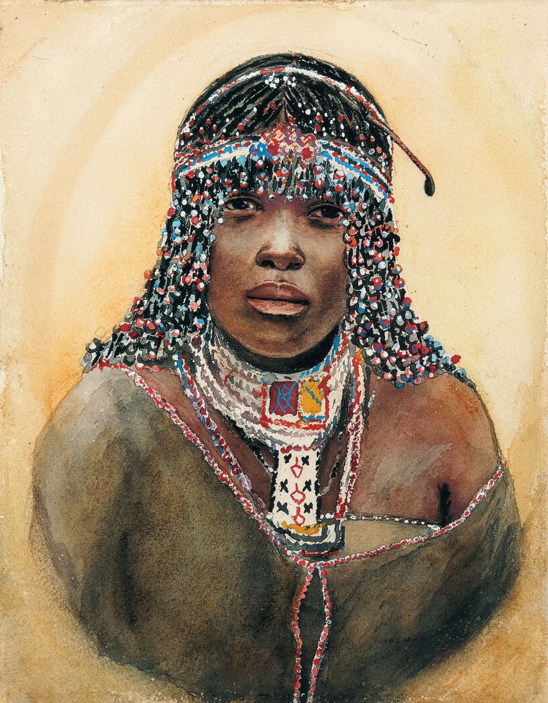 Simon Mnguni – Portrait of a female Sangoma