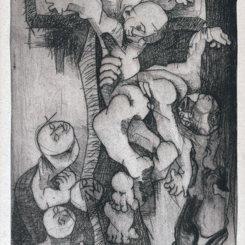 Nathaniel Mokgosi – Crucifixion (1971)
