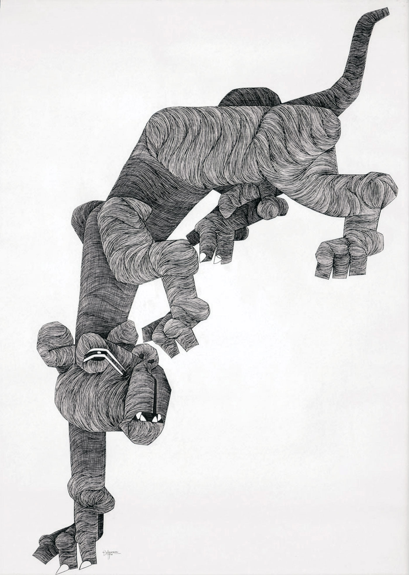 Nathaniel Mokgosi – The Jaguar (1974)
