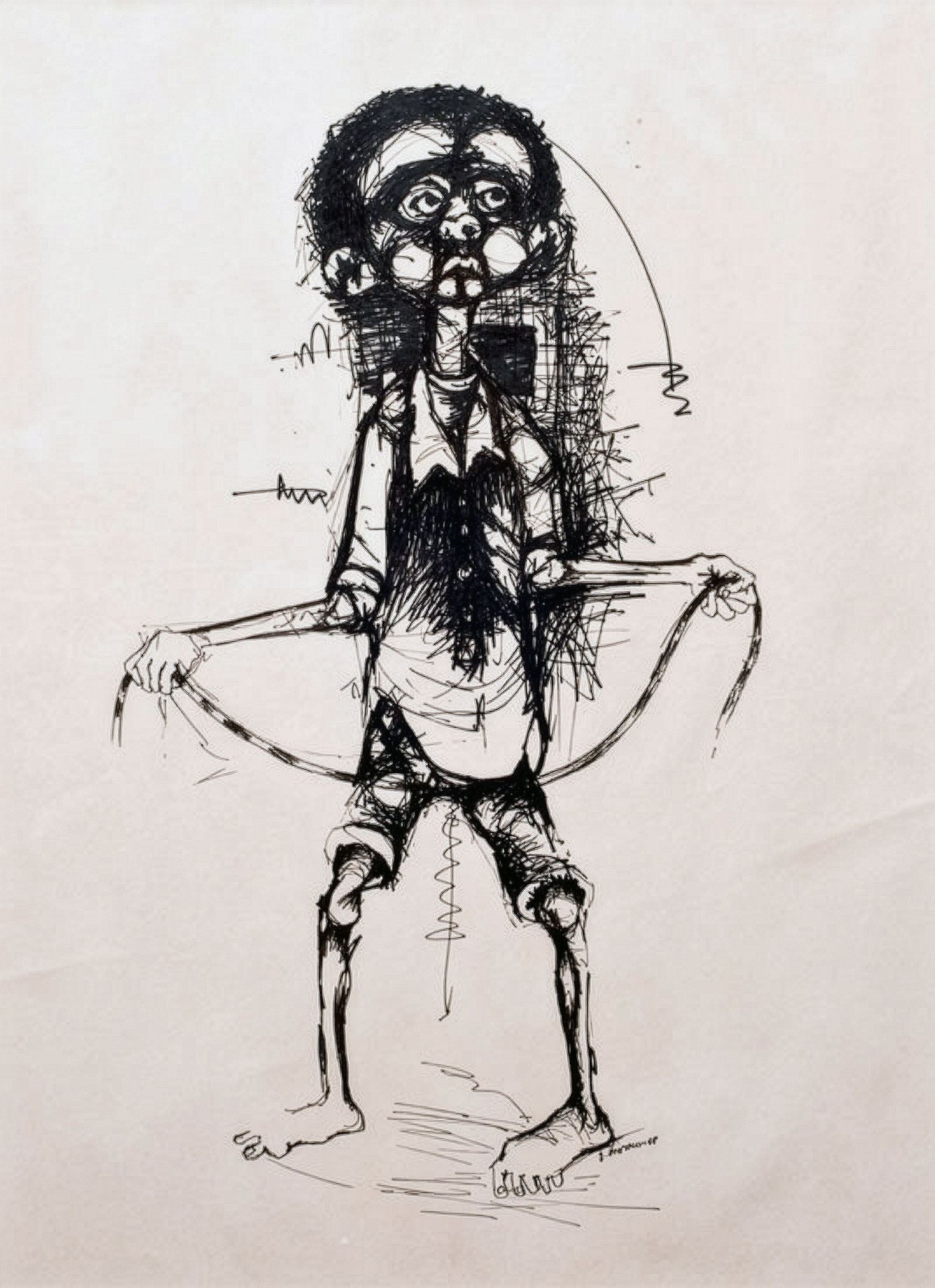 Julian Motau – Boy with rope (1968)