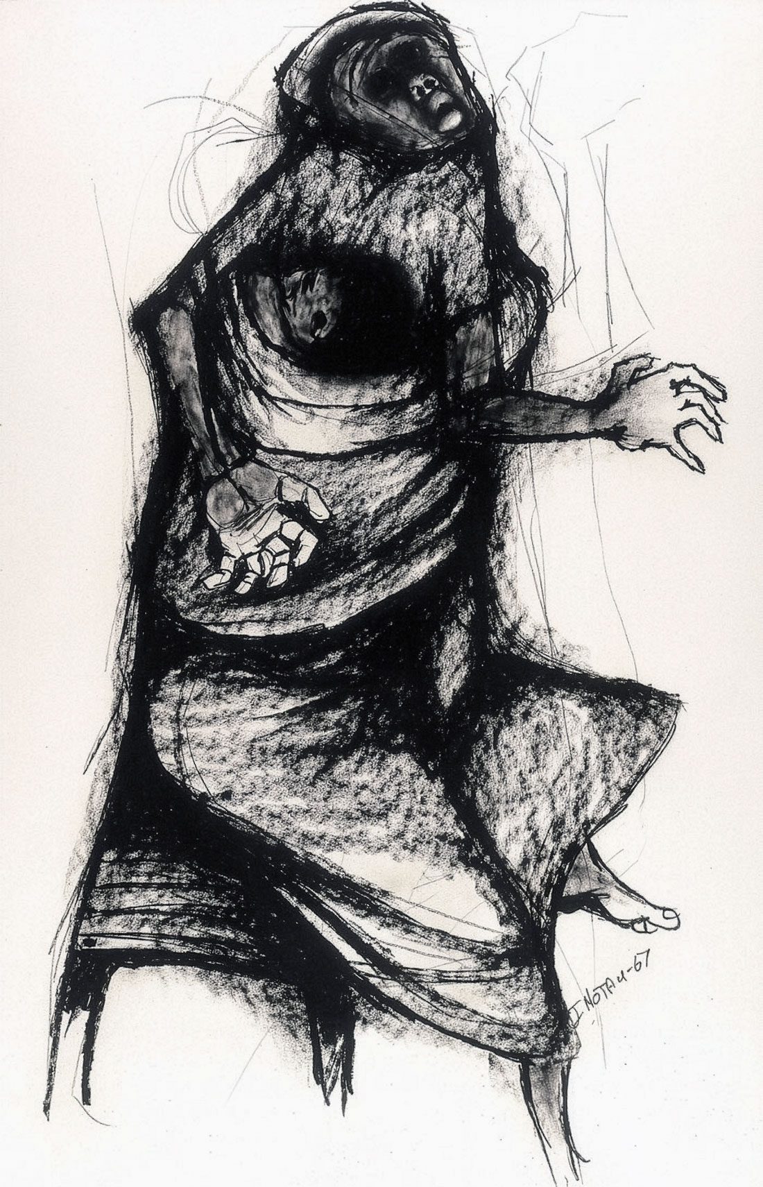Julian Motau – Mother and child (1967)
