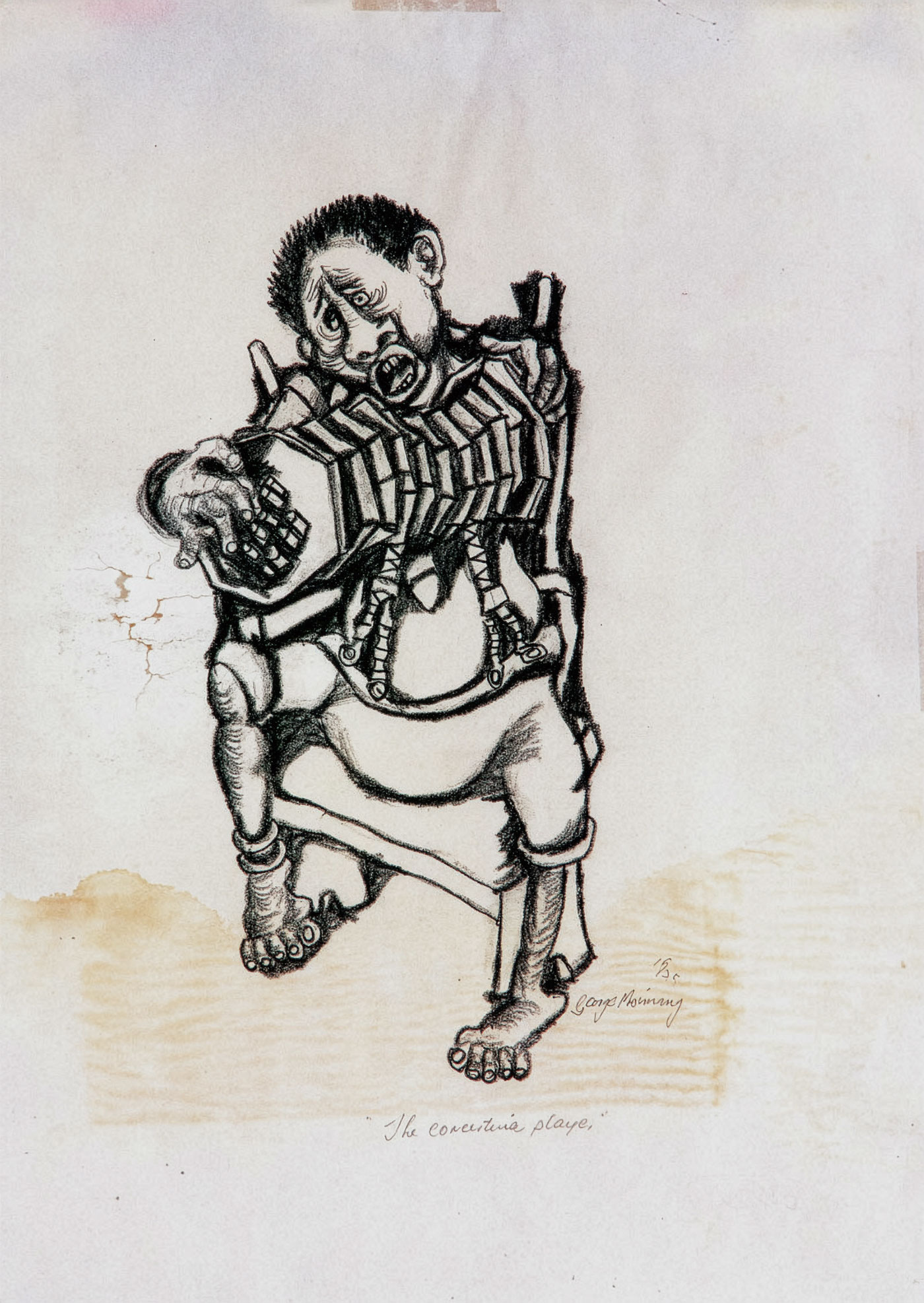 George Msimang – The concertina player (1975)