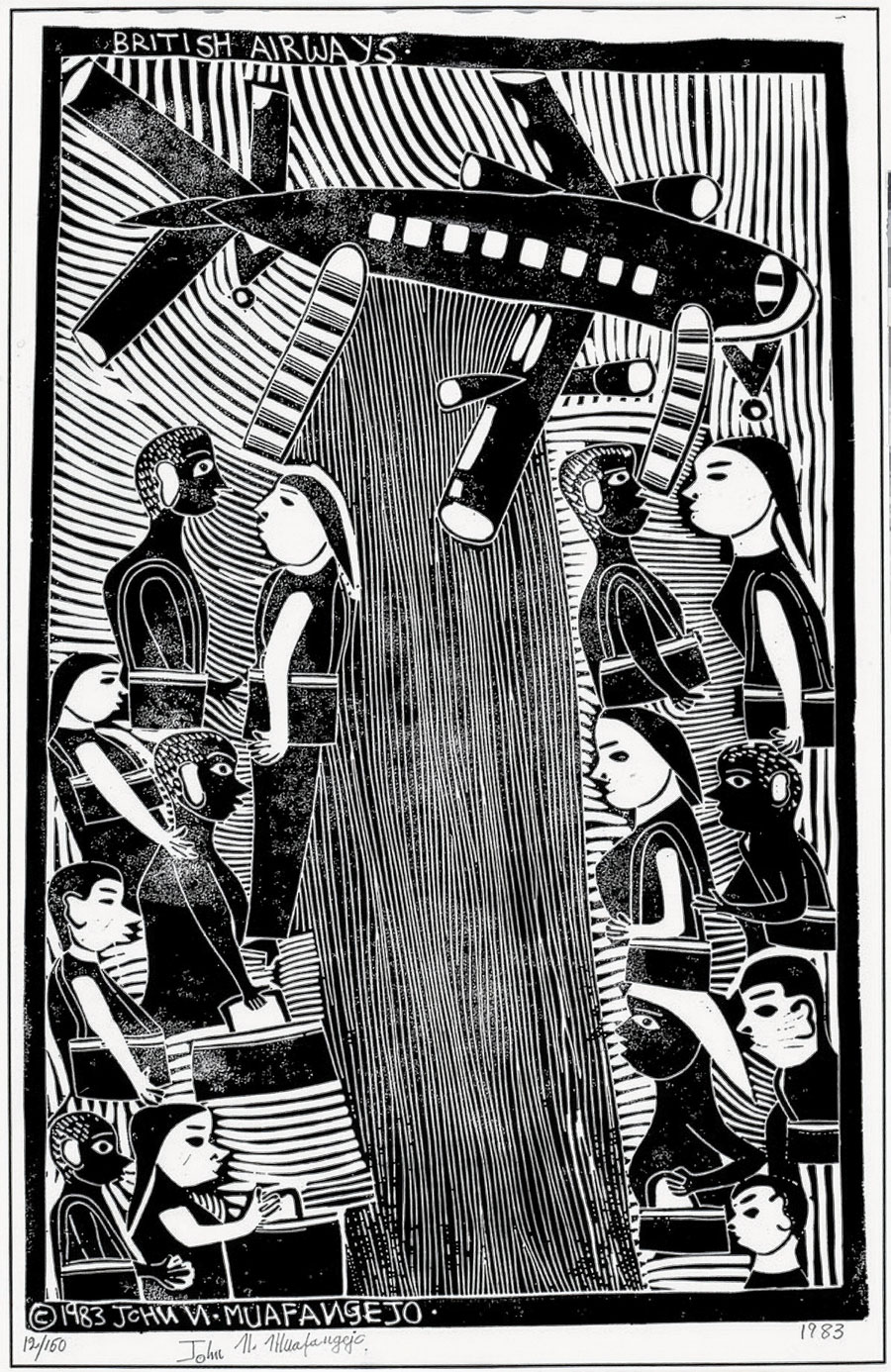 John Muafangejo – British Airways (1983)