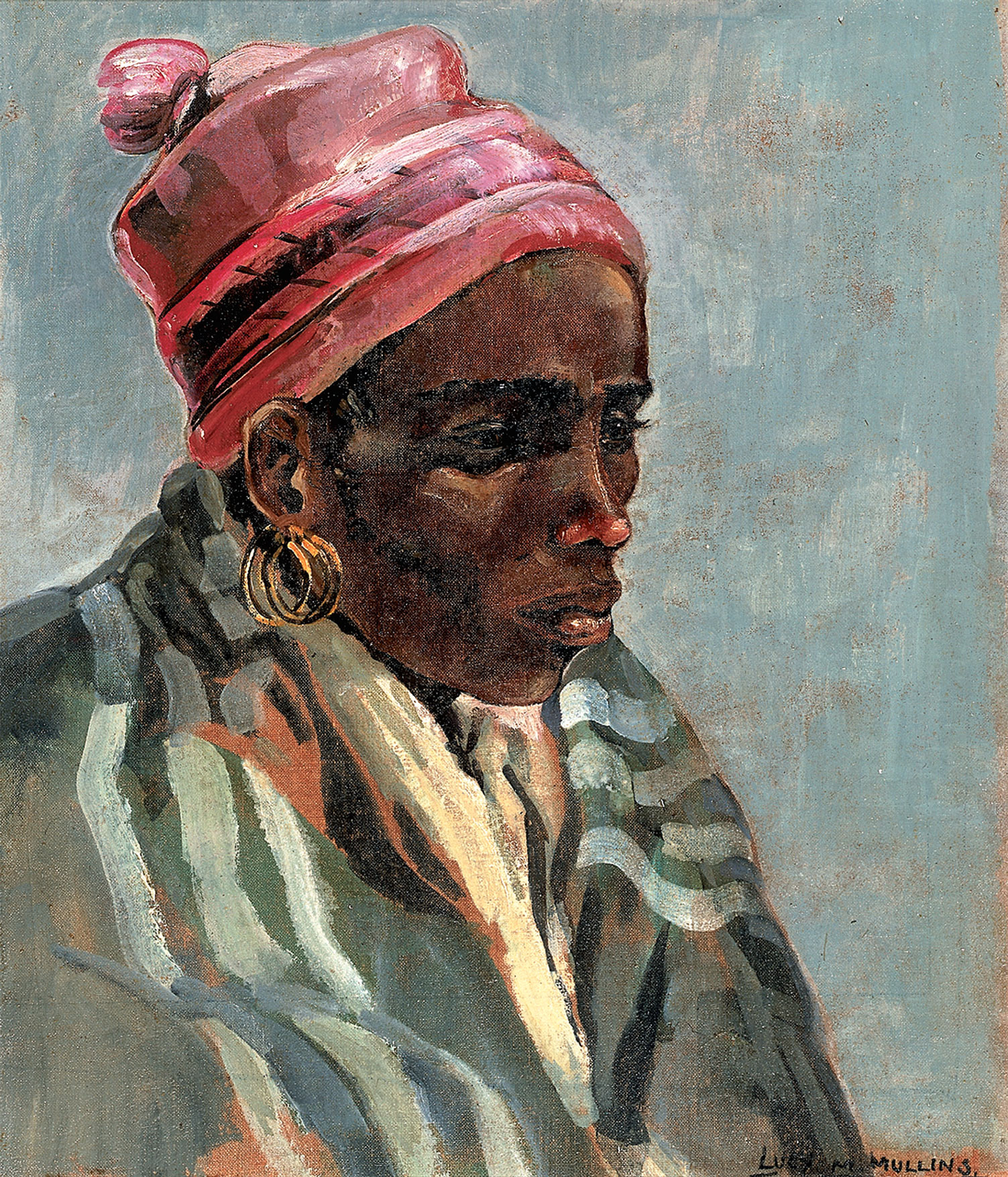 Lucy Mullins – Untitled (portrait of a young man)