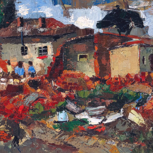 Ephraim Ngatane – Kliptown location outdoors (1959)