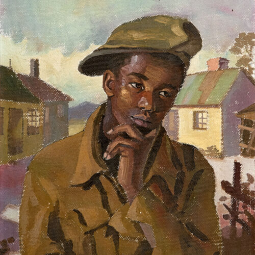 George Pemba – Portrait of a young man (1950)
