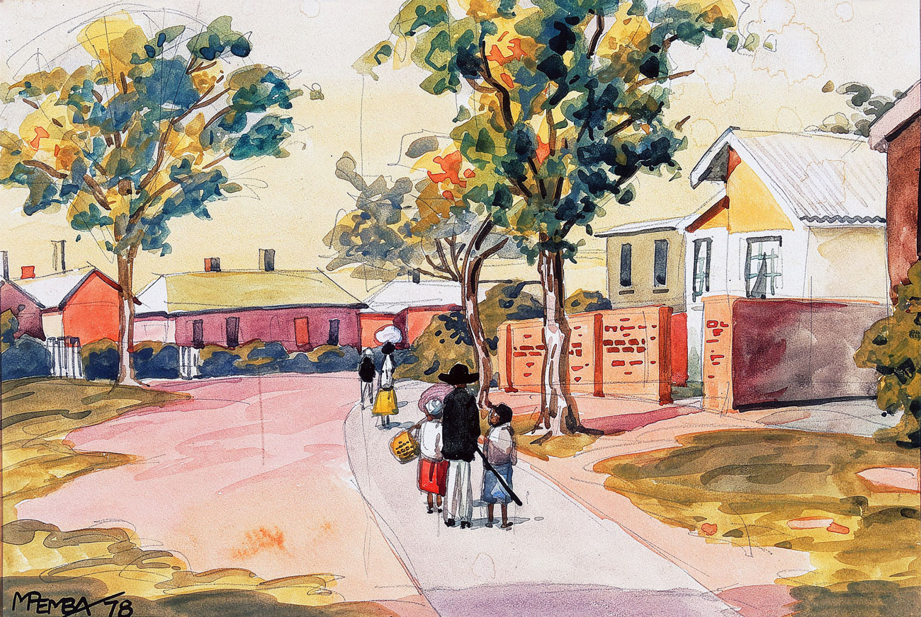 George Pemba – Street Scene (1978)