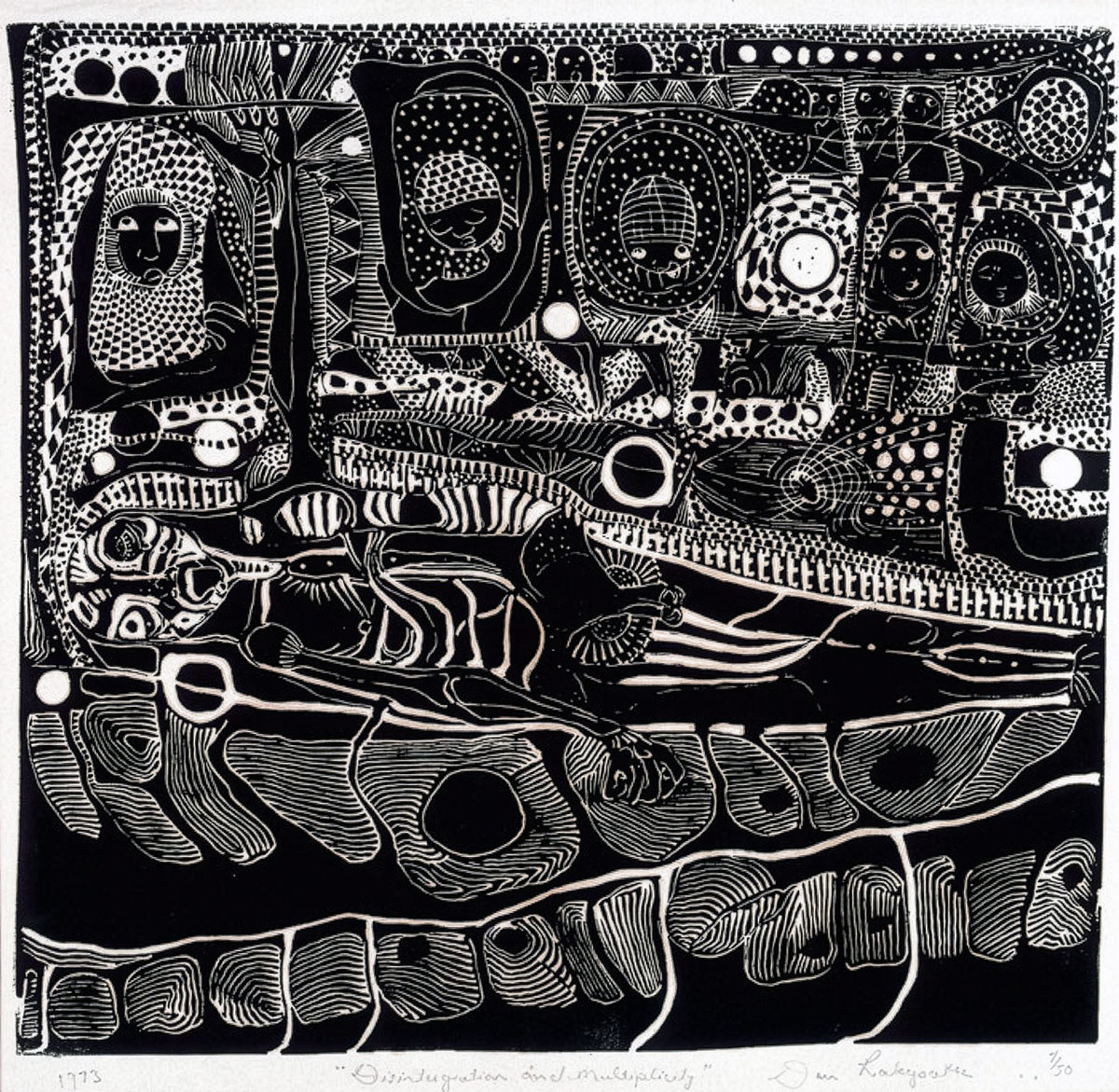 Dan Rakgoathe – Disintegration and multiplicity (1973)