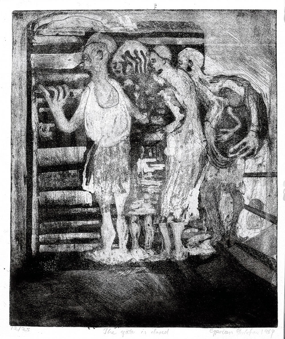 Cyprian Shilakoe – The gate is closed (1969)