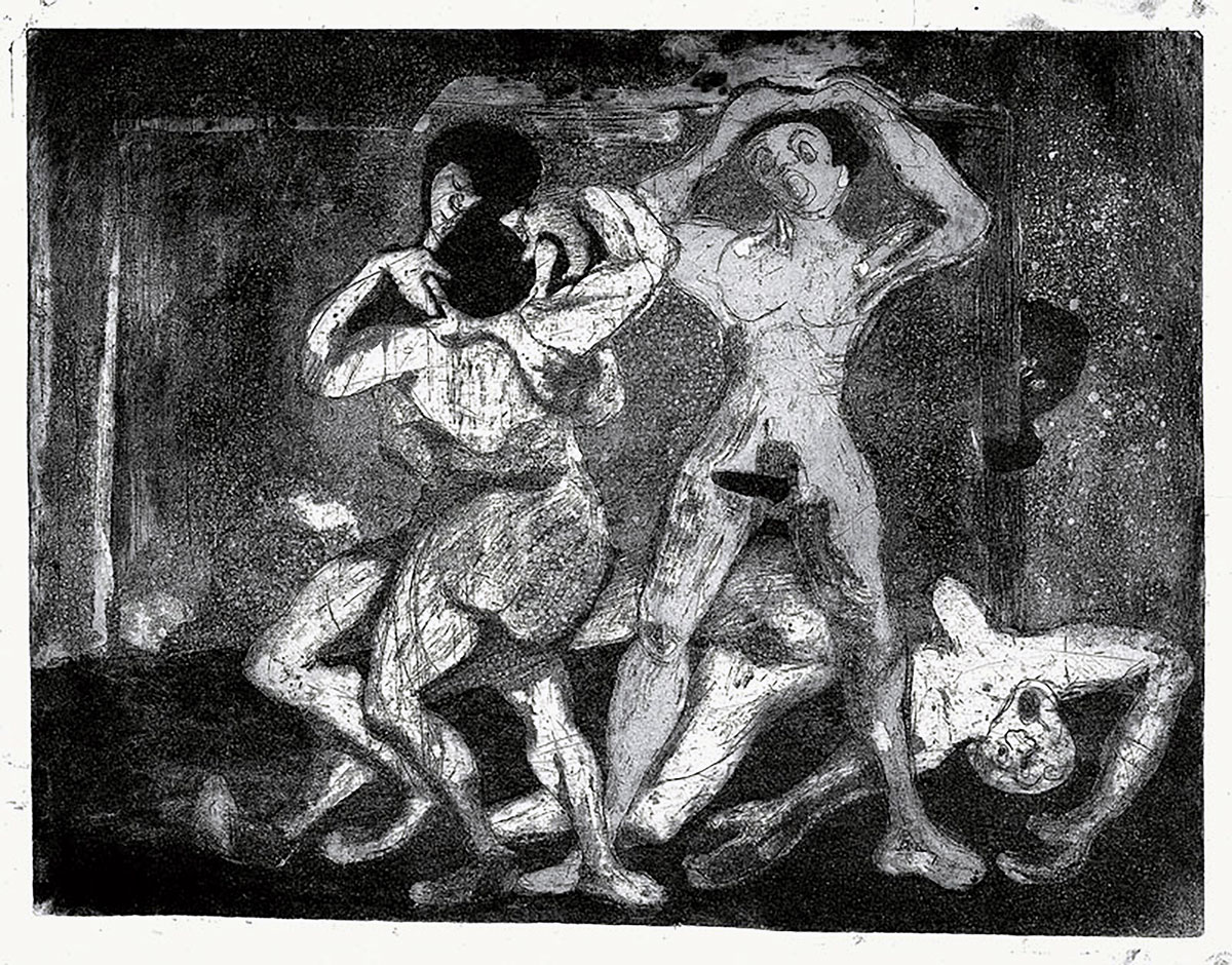 Cyprian Shilakoe – Untitled (rape scene)