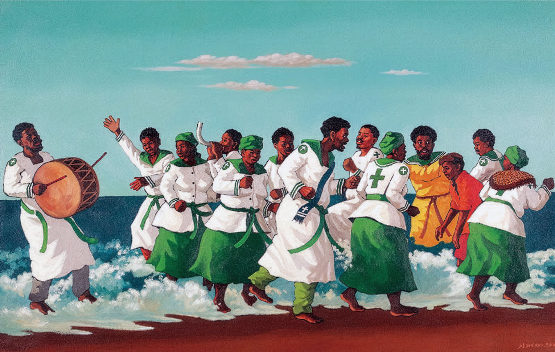 Sithembiso Sibisi – The ocean baptism (2005)