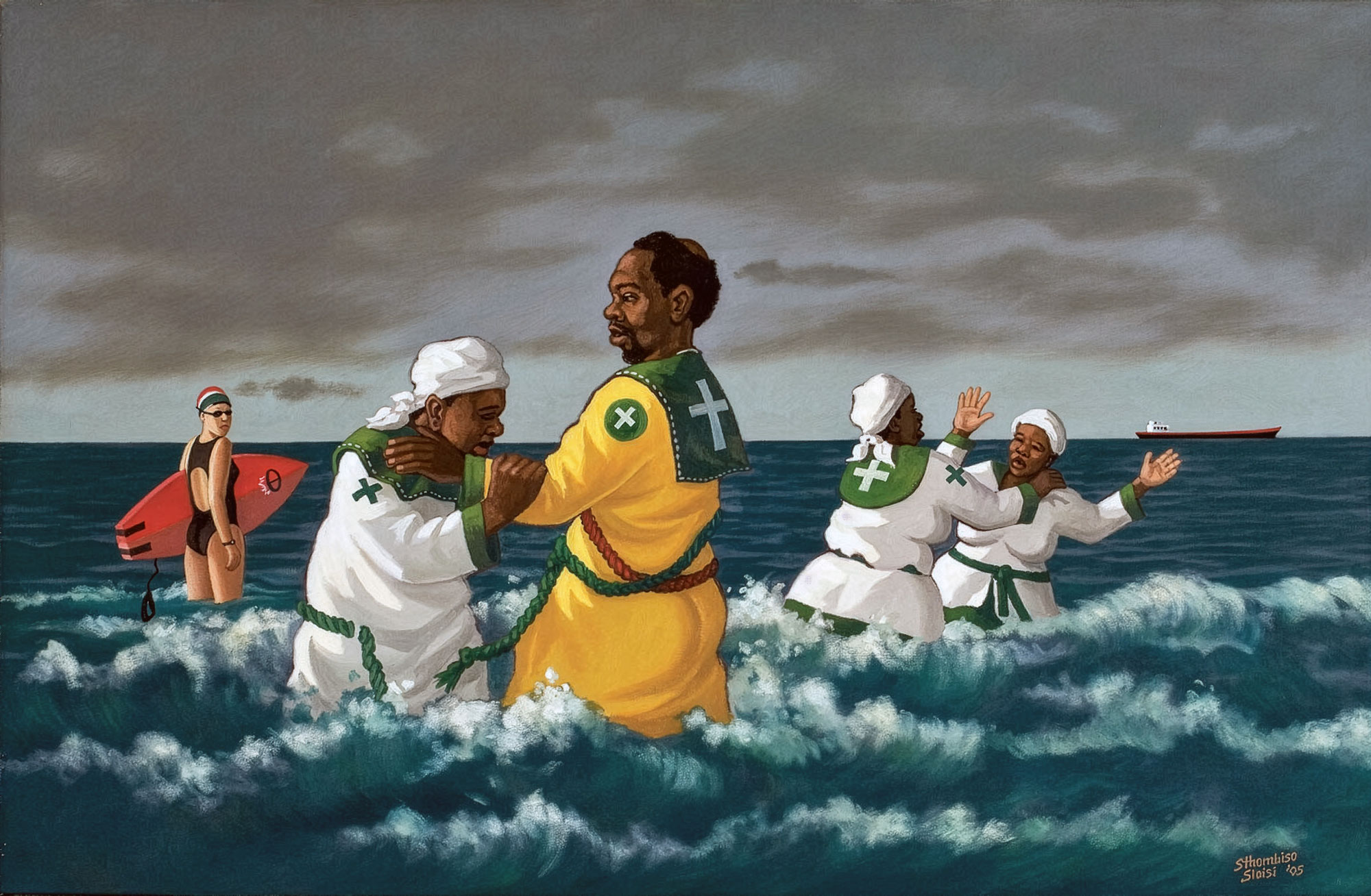 Sithembiso Sibisi – Baptism - Spiritual Healing in the Sea (2005)