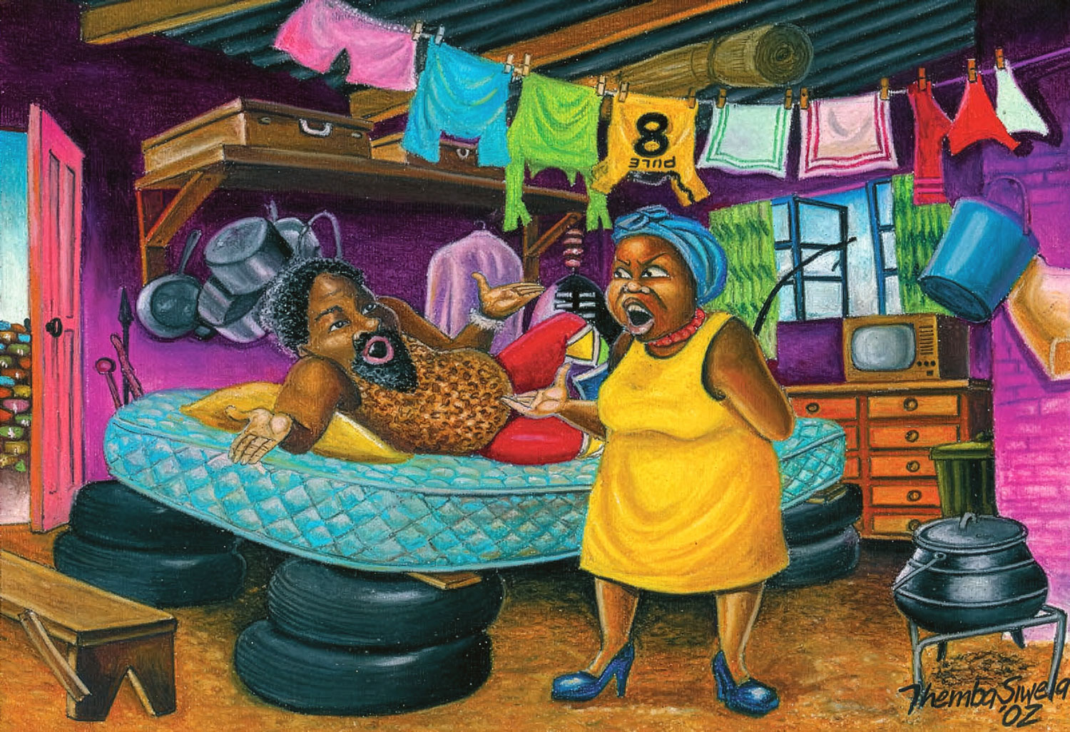 Themba Siwela – Unpaid rent (2002)