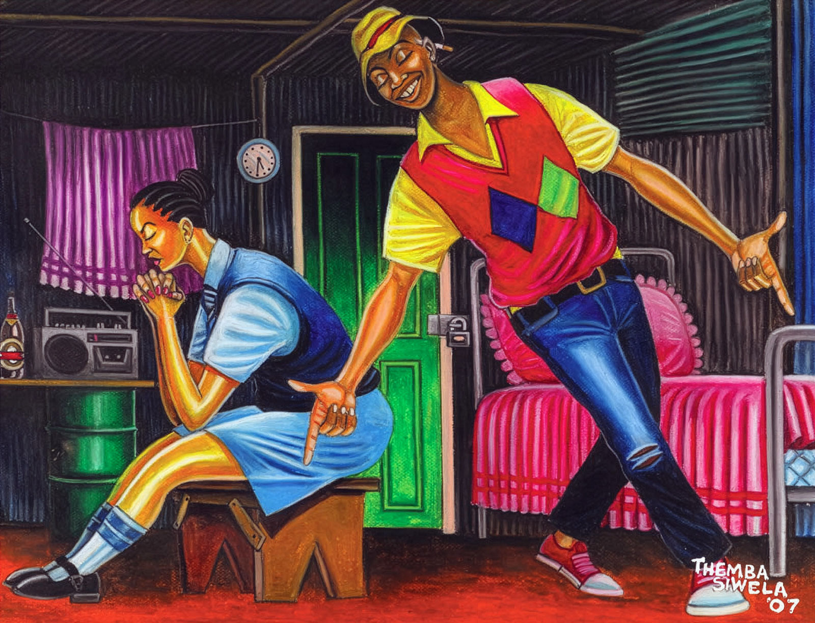 Themba Siwela – Uzogcwala ngepantsula mabhebeza (Today is Pantsula Day, baby, 2007)
