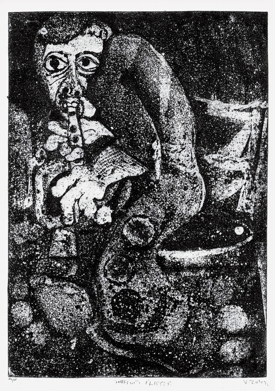Vuminkosi Zulu – The fluit [sic] player (1976)