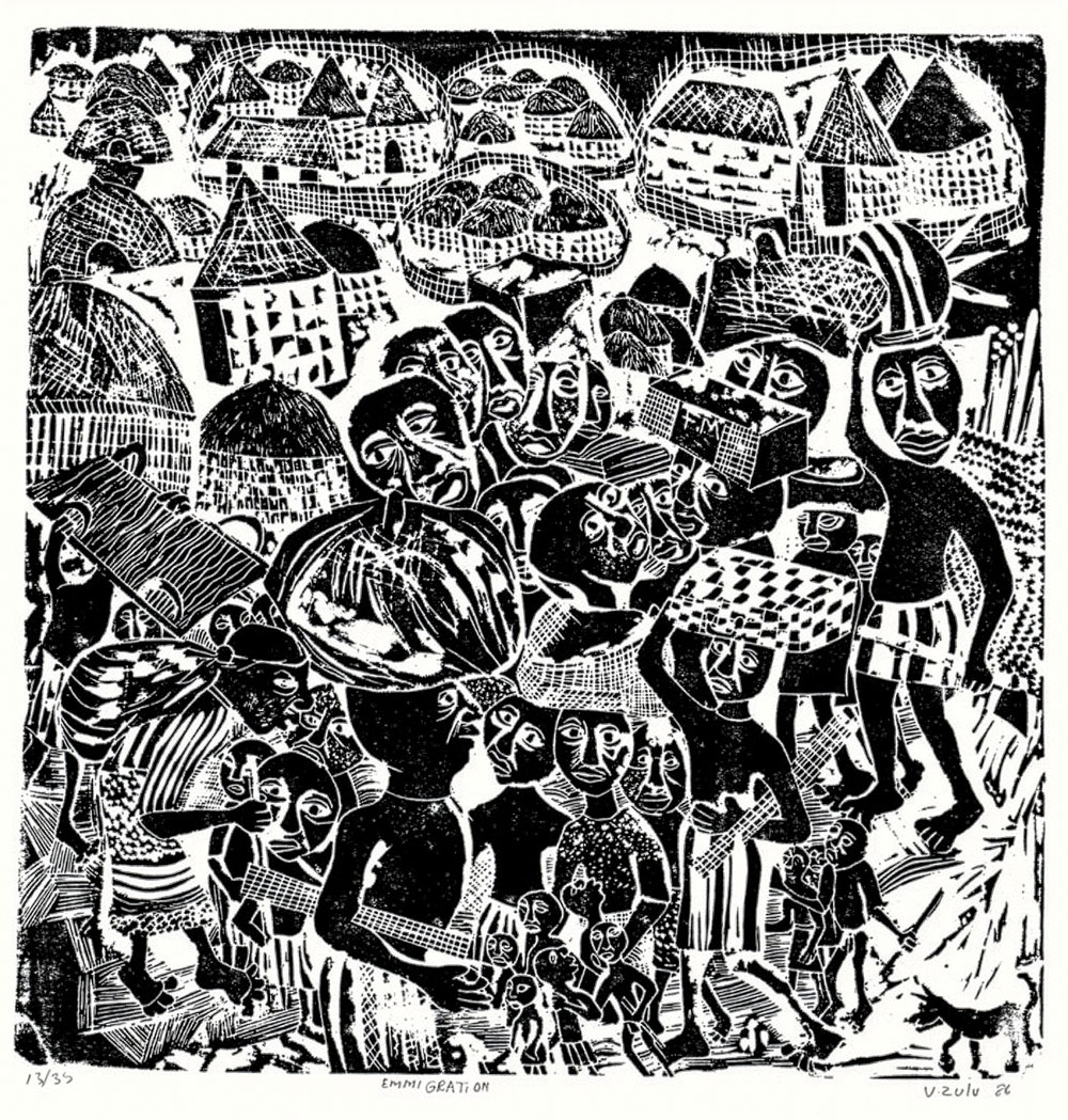 Vuminkosi Zulu – Emmigration (sic, 1986)